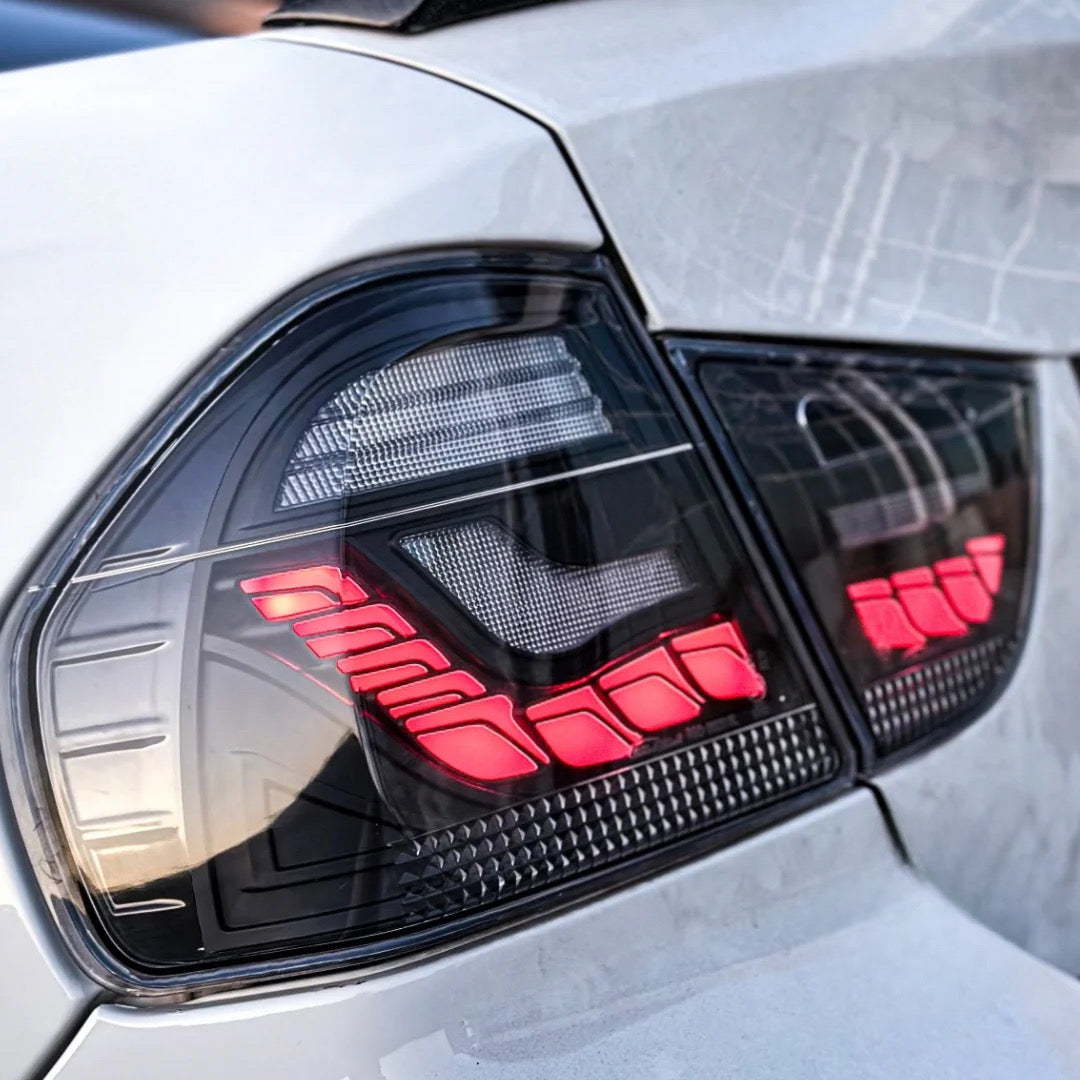BMW E90 M3 & 3-Series OLED GTS Tail Lights – Full LED Euro Amber Plug-and-Play Upgrade (2006–2011)