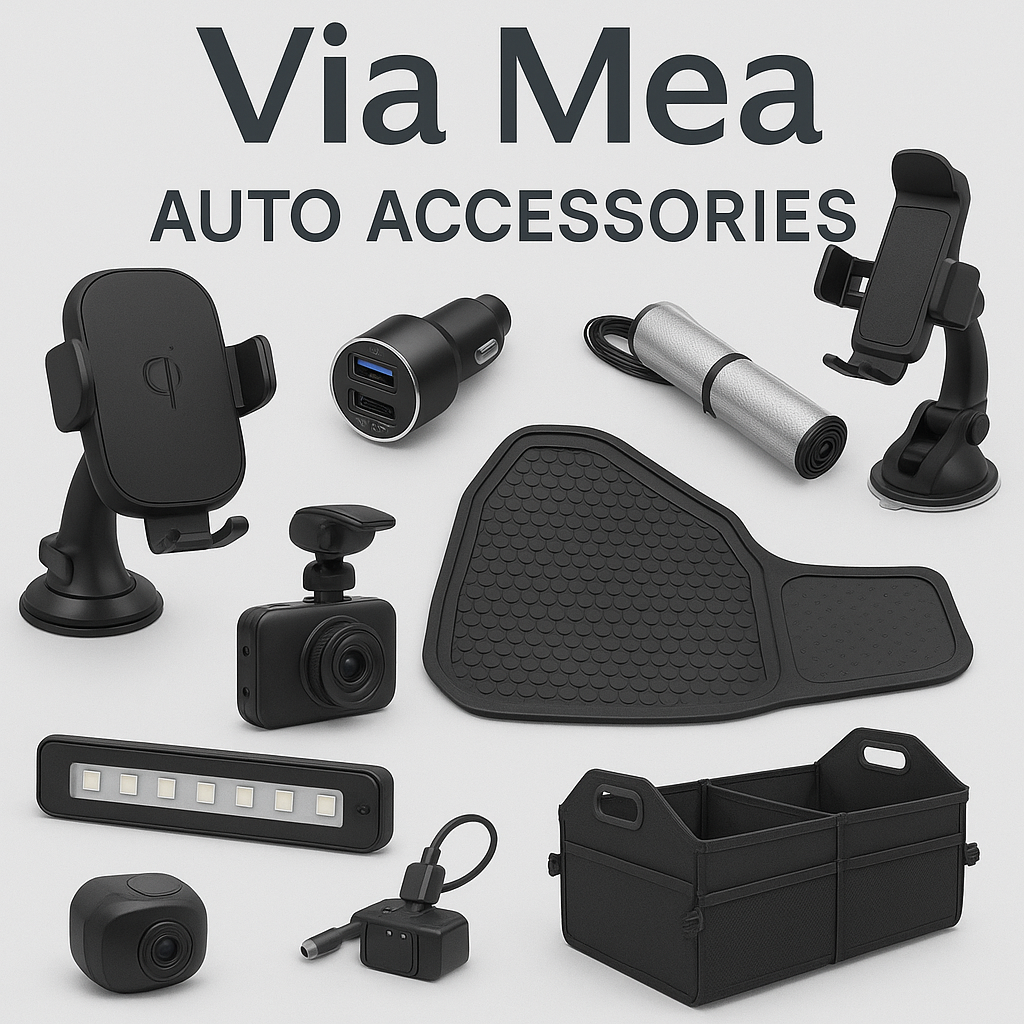 Via Mea Auto Accessories – Mobile Chargers, Phone Holders, LED Lights & More
