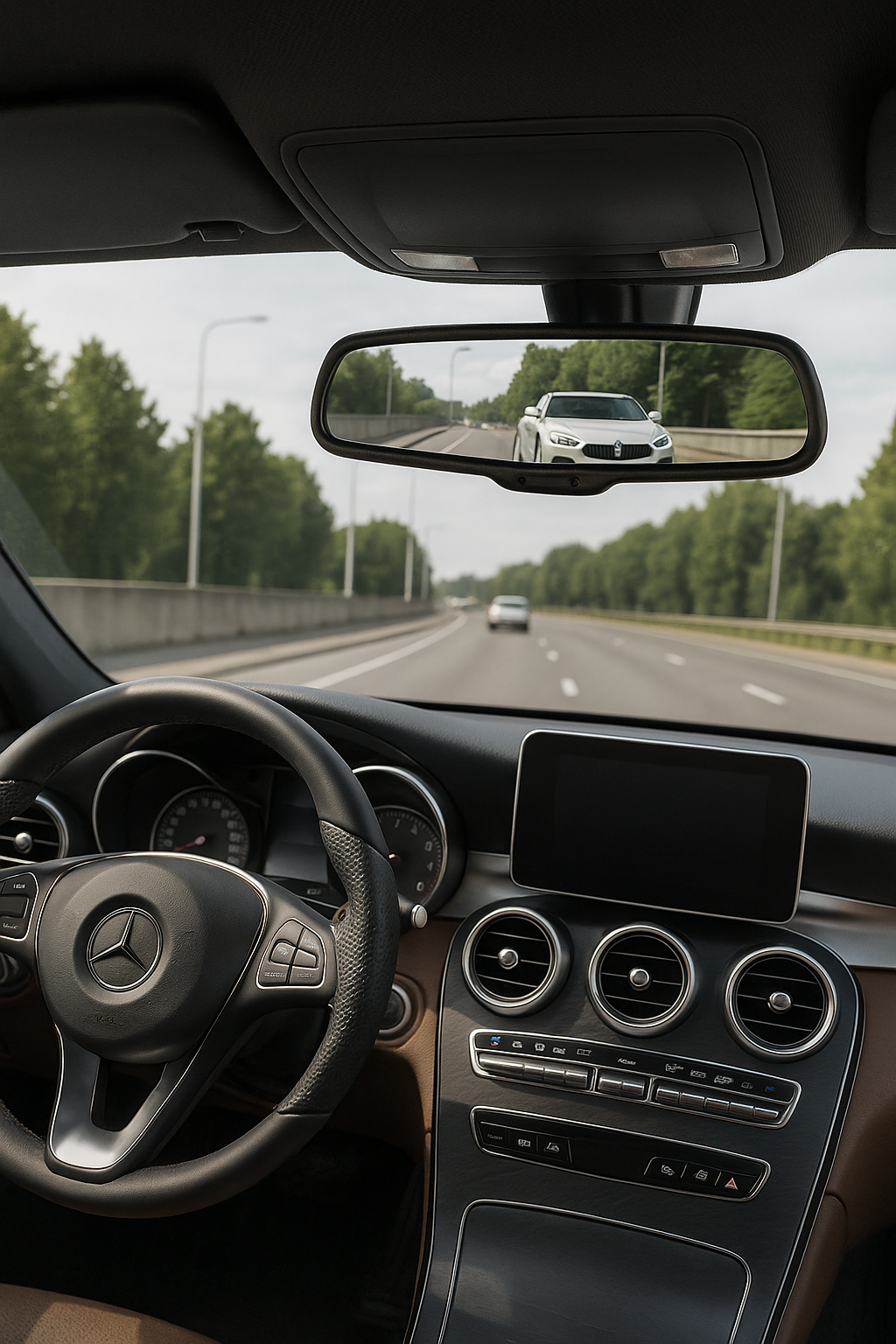 CIPA 8″ Day/Night CIPA 8″ Day/Night Rear View Mirror – OEM-Style Replacement for BMW, Mercedes-Benz, Audi, Porsche & More
