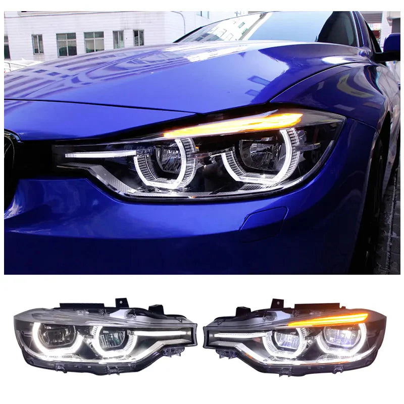 BMW F30/F31 LCI Style LED Headlight Upgrade – Full LED Plug & Play