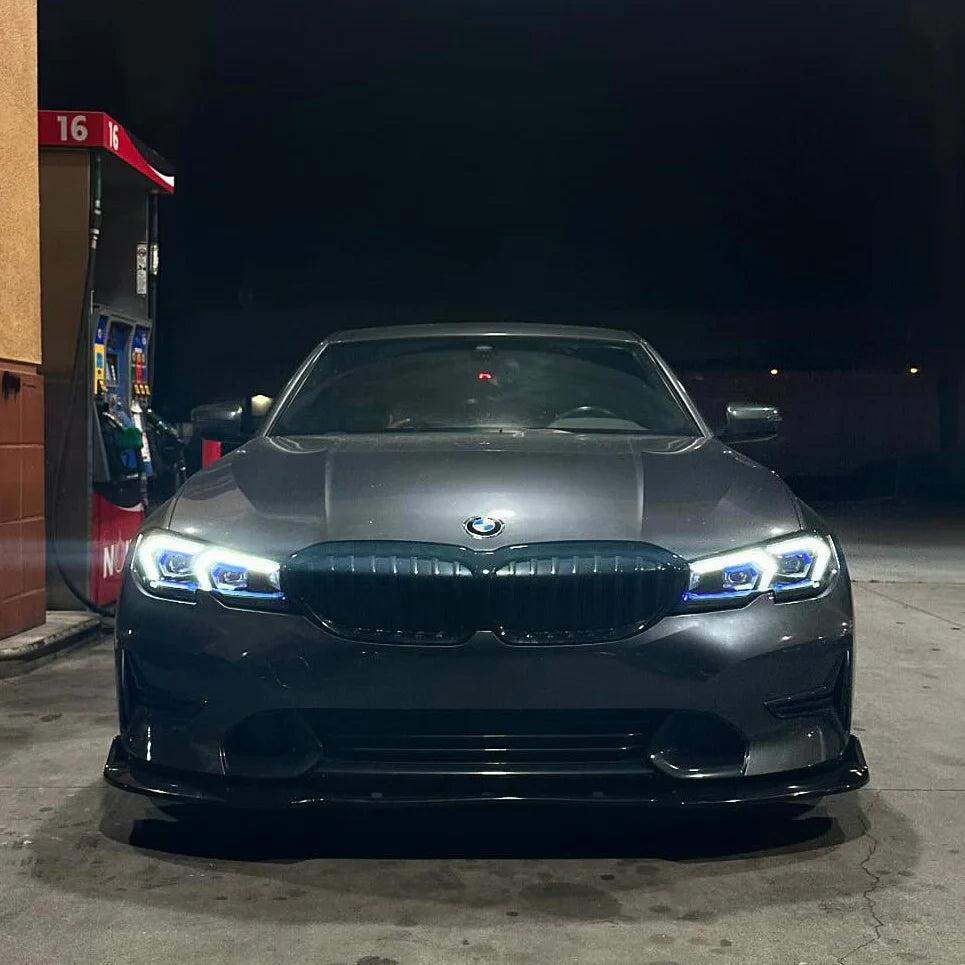 BMW G20 3-Series Facelift-Style LED Headlights (2019–2022) – Dual LED Projector, Switchback Turn Signals, Plug-and-Play Upgrade