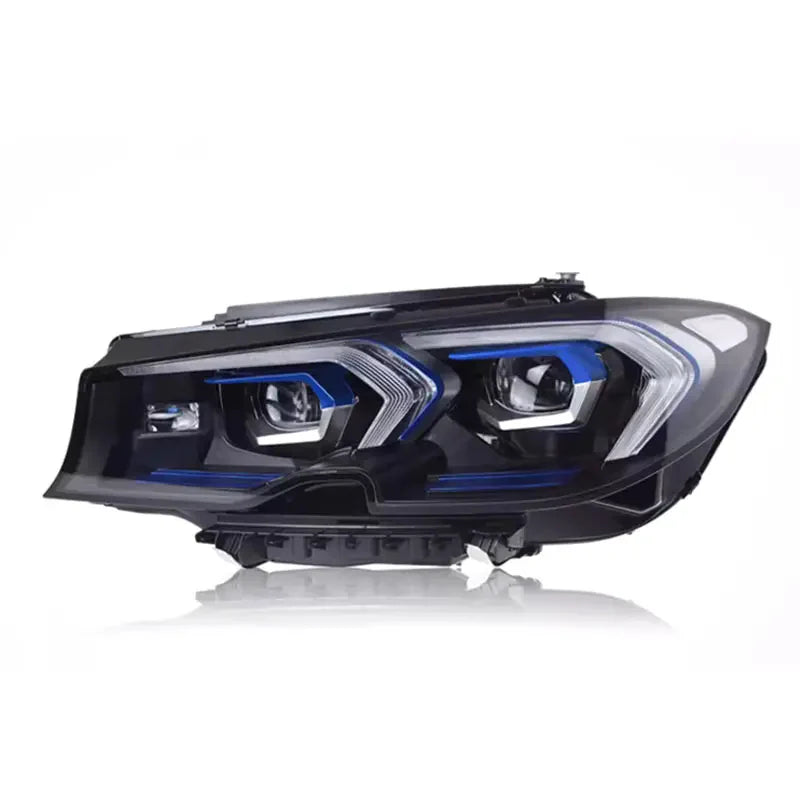 BMW G20 3-Series Facelift-Style LED Headlights (2019–2022) – Dual LED Projector, Switchback Turn Signals, Plug-and-Play Upgrade