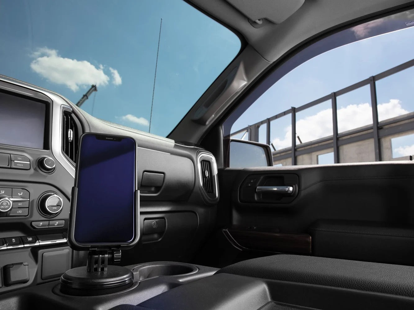 WeatherTech CupFone® Universal Cell Phone Holder – Adjustable Cup Mount for Larger Smartphones