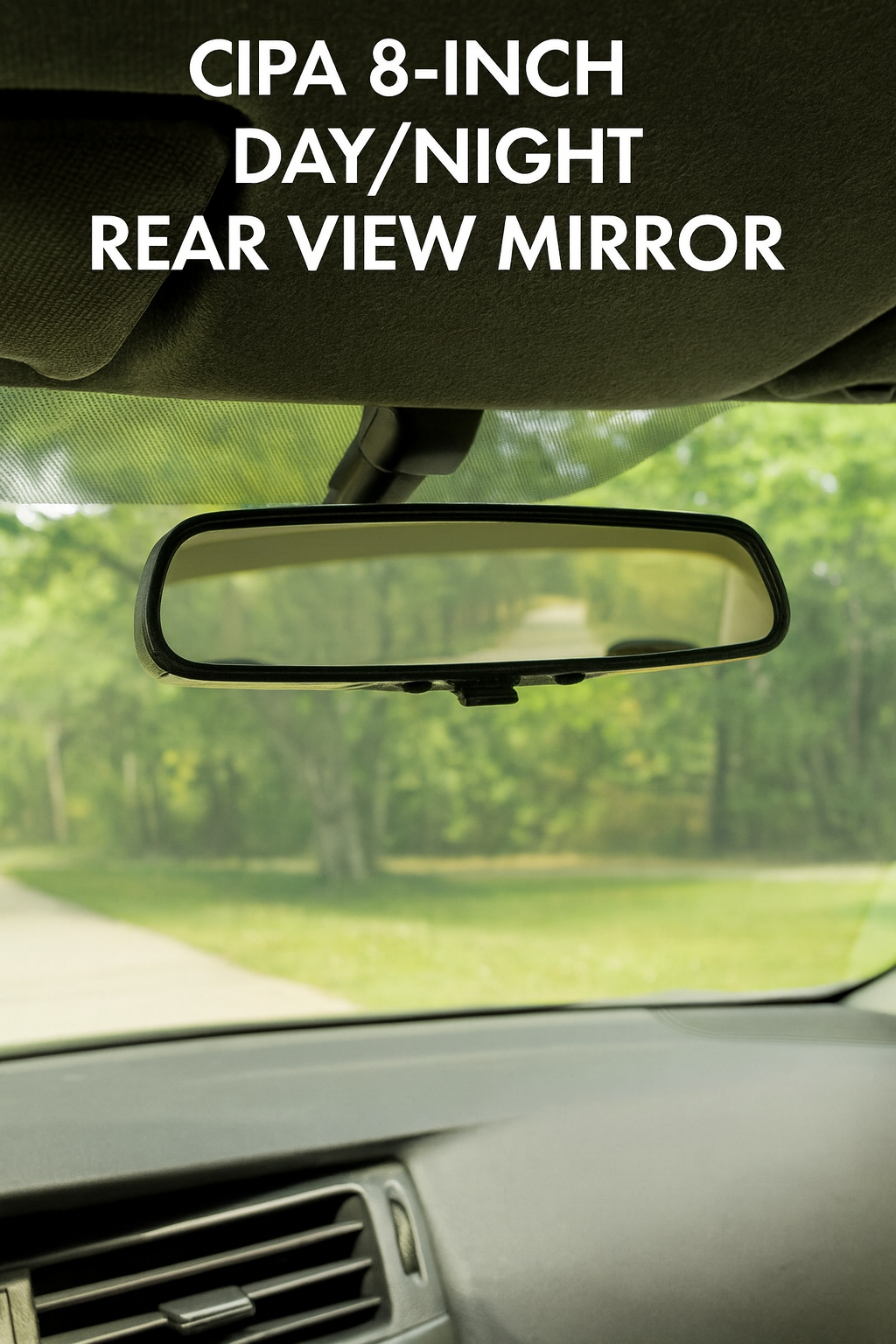 CIPA 8″ Day/Night CIPA 8″ Day/Night Rear View Mirror – OEM-Style Replacement for BMW, Mercedes-Benz, Audi, Porsche & More